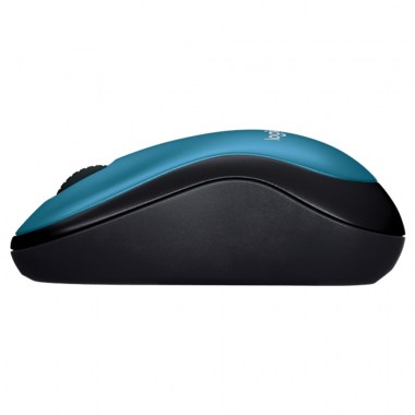 MOUSE LOGITECH M185 WIRELESS BLUE (3)